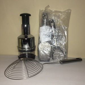 Gold Coast Stainless Steel Mini Grater Peeler Set